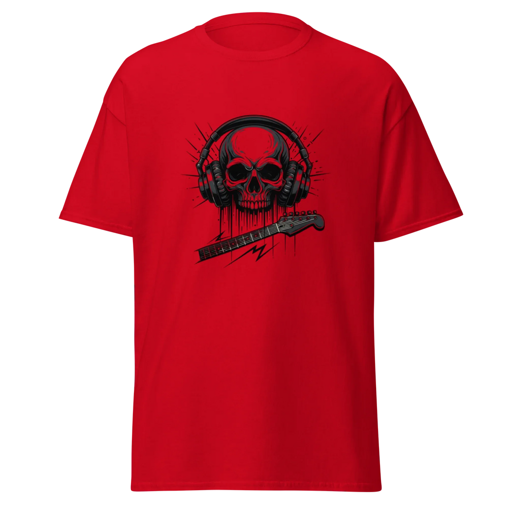 SKULL ROCK VIBES unisex t-shirt - - - Printoo Shop