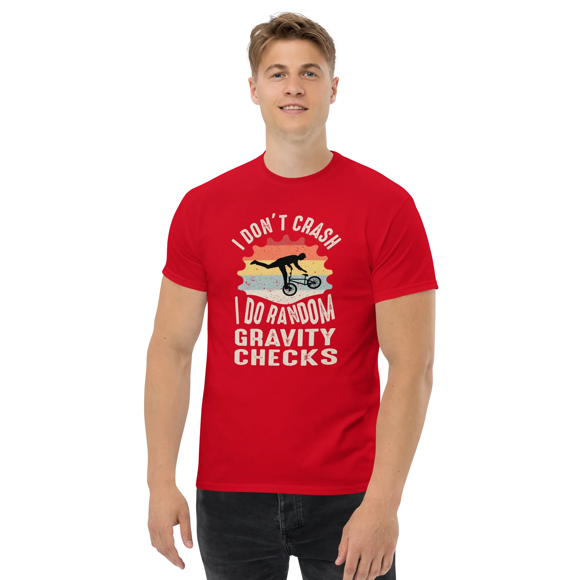 GRAVITY CHECK unisex t-shirt - - - Printoo Shop