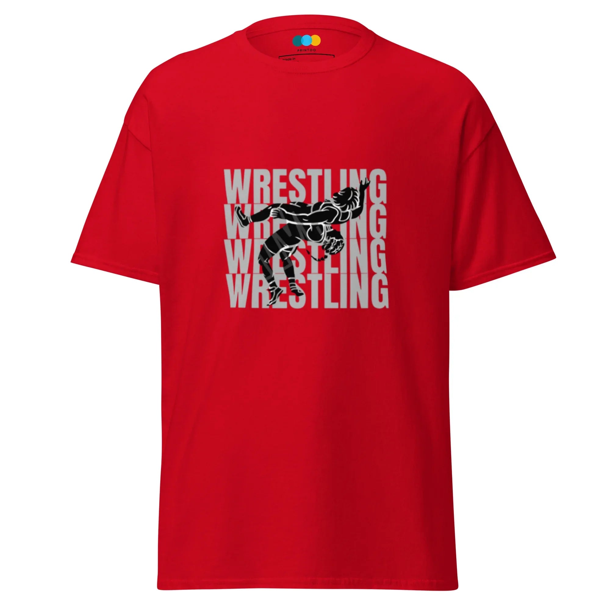 WRESTLING LIFESTYLE men’s t-shirt - Black / S - Printoo Shop - 3166081_11546