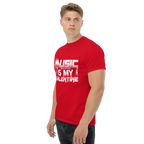 MUSIC IS MY VALENTINE unisex classic tee - - Music t-shirts - Printoo Shop