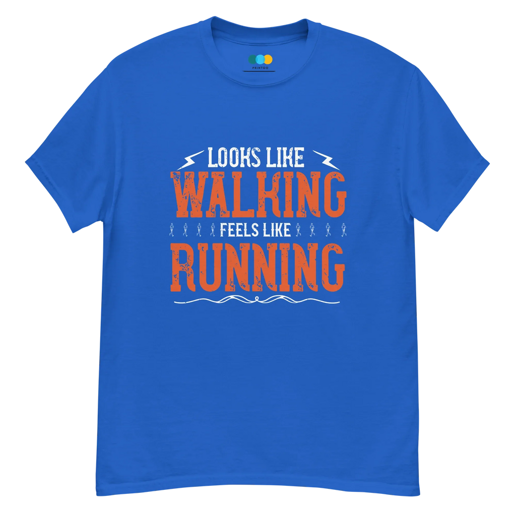WALK-RUN FUSION unisex t-shirt - - Running - Printoo Shop