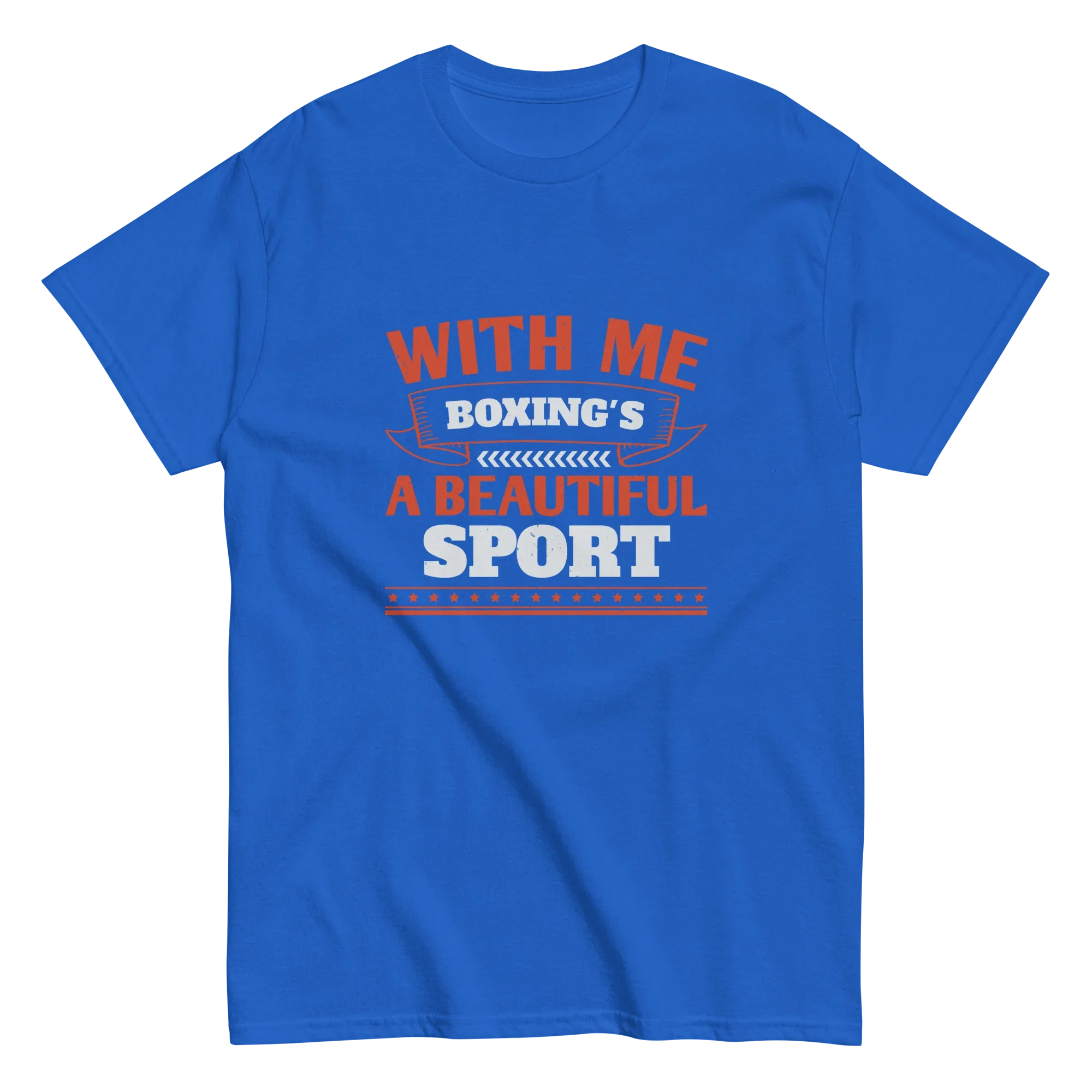 BOXING IS BEAUTIFUL unisex t-shirt - Printoo Shop - - boxing, Regular fit, t-shirt, unisex, Unisex Classic Tee | Gildan 5000