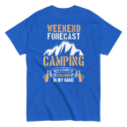 WEEKEND FORECAST unisex t-shirt - - Camping & Outdoor t-shirts - Printoo Shop