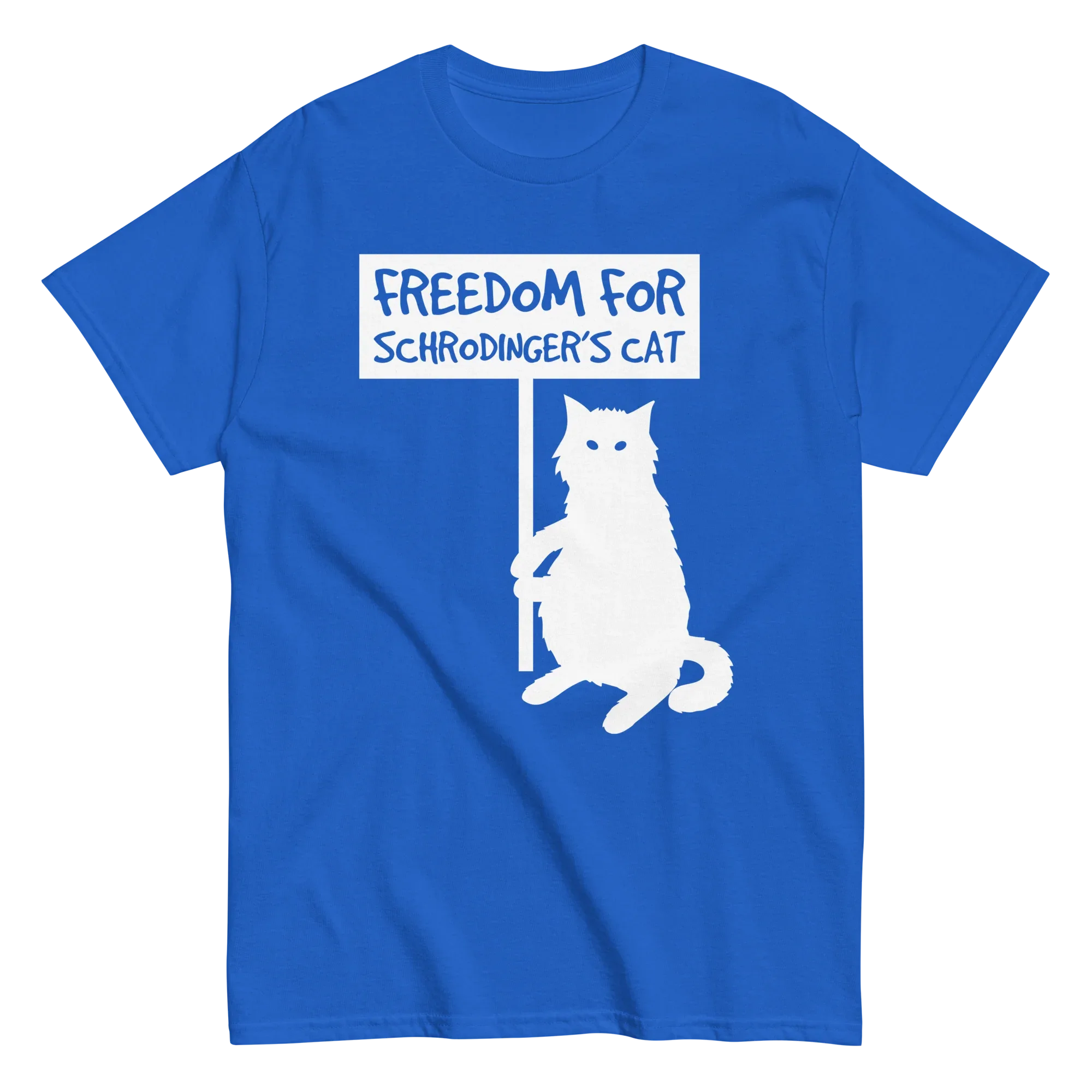 SCHRODINGER'S CAT unisex t-shirt - - Cat t-shirts - Printoo Shop