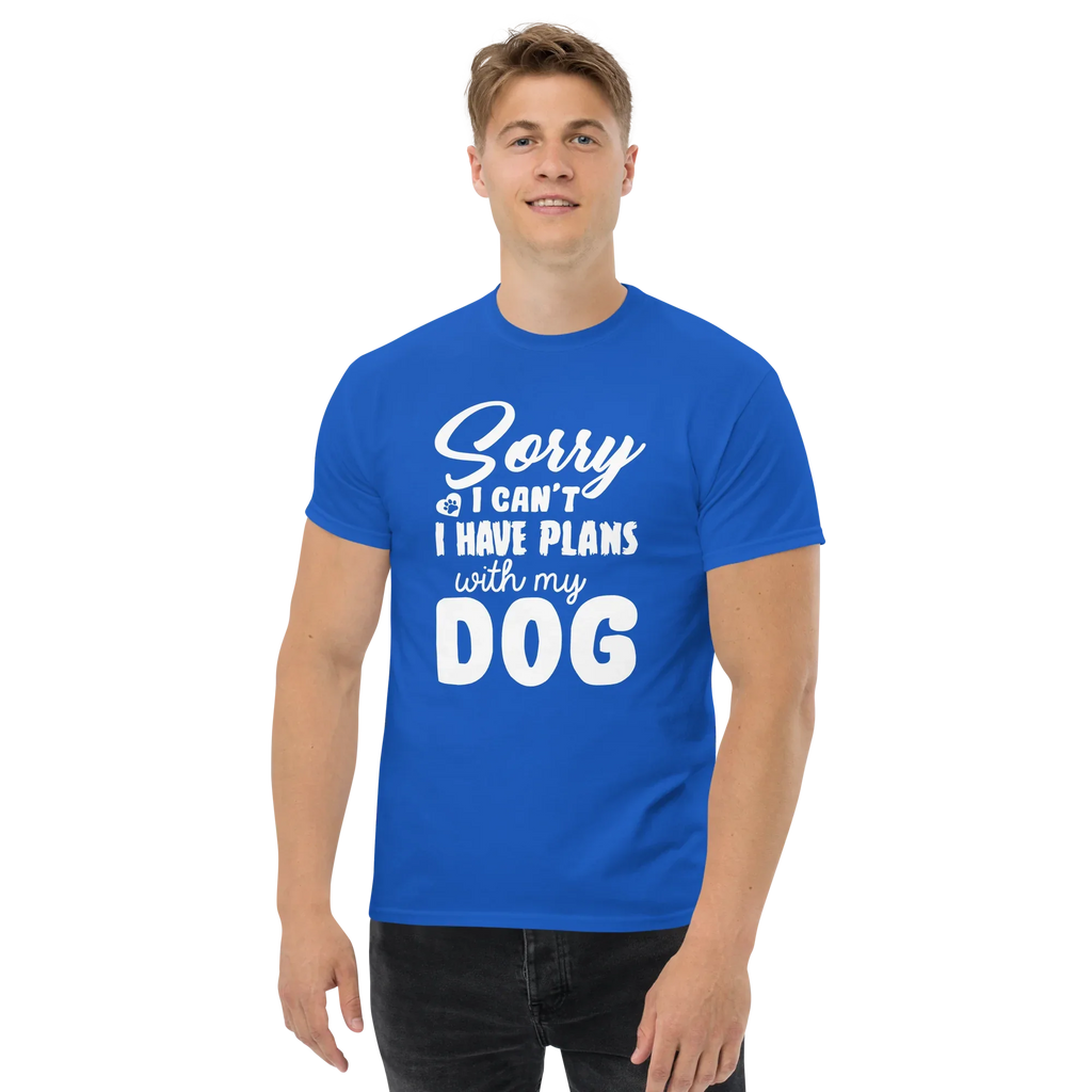 WITH MY DOG unisex t-shirt - - Dogs t-shirt - Printoo Shop