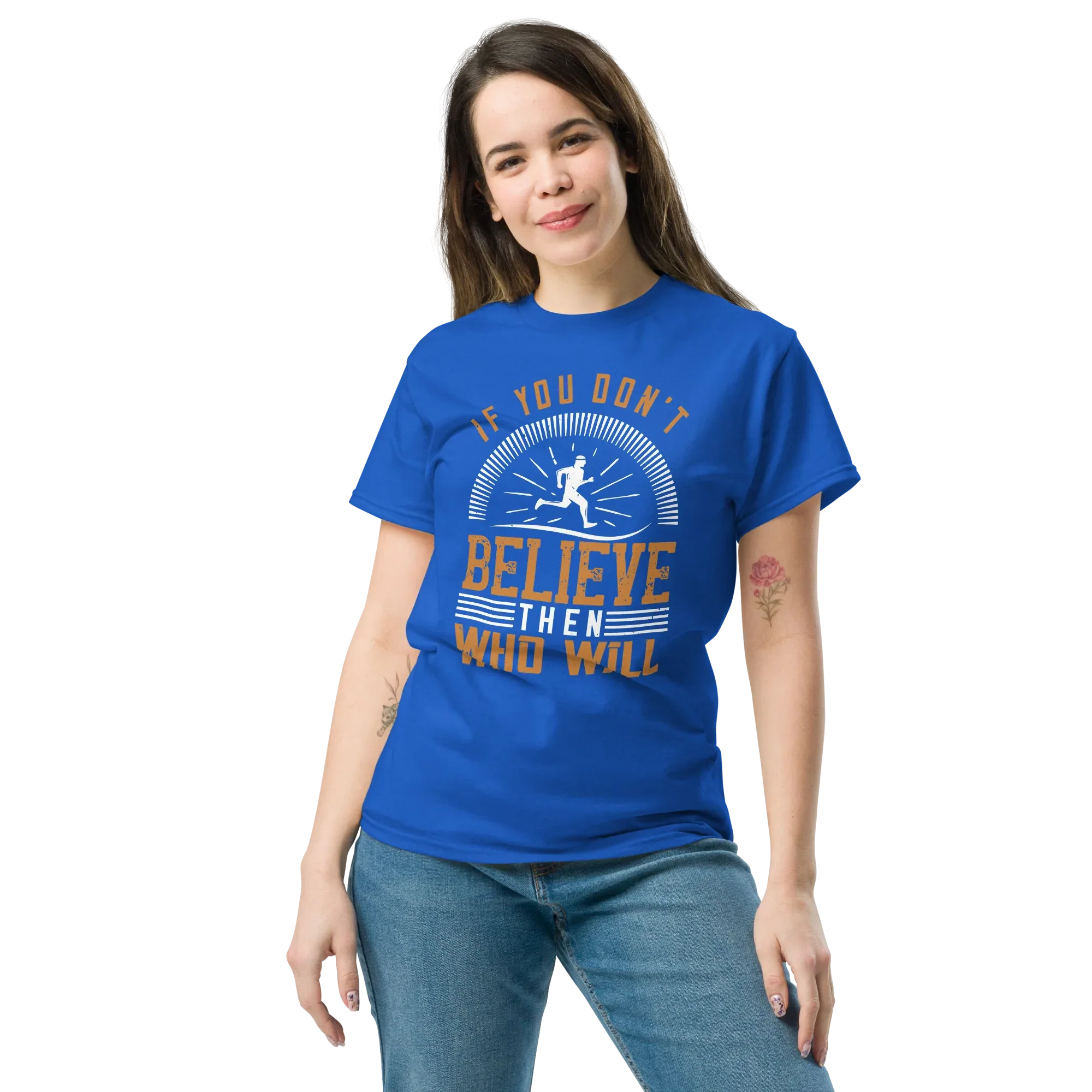BELIEVE IT unisex t-shirt - - Running t-shirts - Printoo Shop