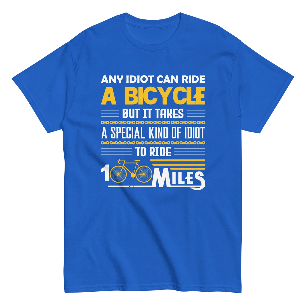 100 MILES unisex t-shirt - Printoo Shop - - bicycle, t-shirt, unisex, Unisex Classic Tee | Gildan 5000