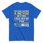 100 MILES unisex t-shirt - Printoo Shop - - bicycle, t-shirt, unisex, Unisex Classic Tee | Gildan 5000