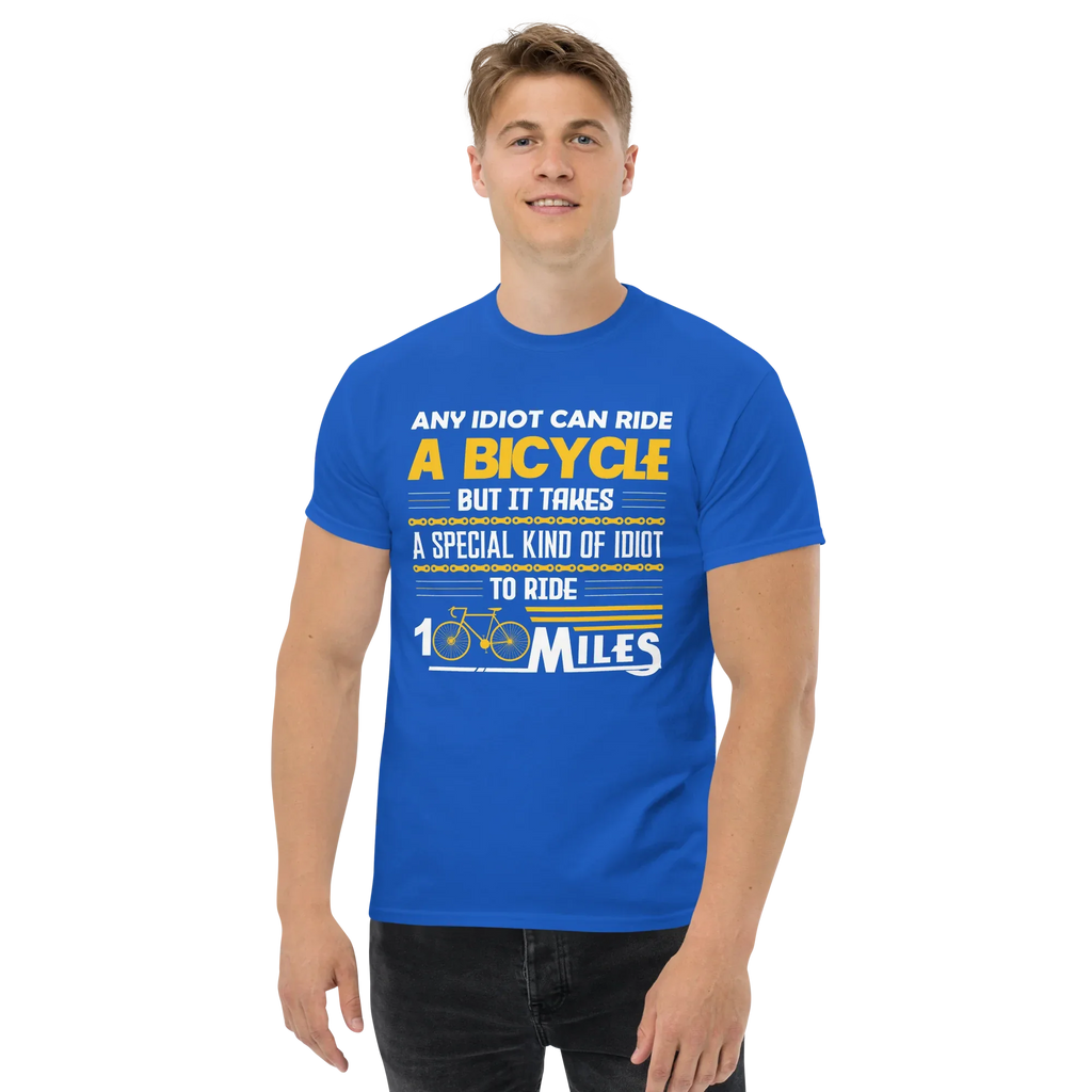 100 MILES unisex t-shirt - Printoo Shop - - bicycle, t-shirt, unisex, Unisex Classic Tee | Gildan 5000