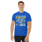 100 MILES unisex t-shirt - Printoo Shop - - bicycle, t-shirt, unisex, Unisex Classic Tee | Gildan 5000