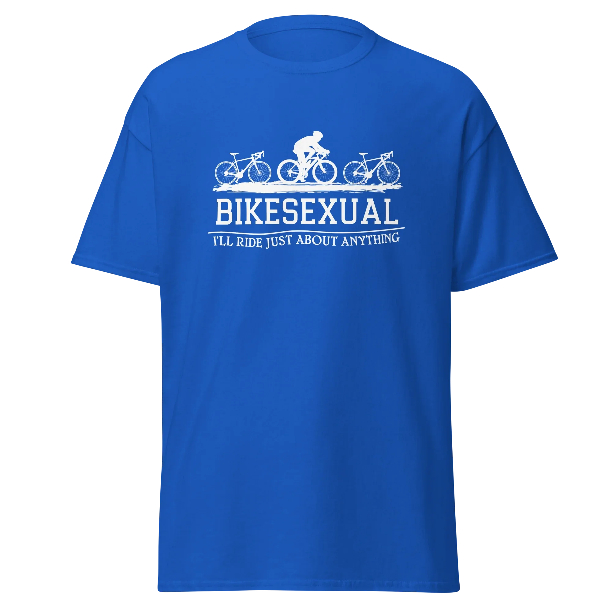 BIKESEXUAL unisex t-shirt - - Bicycle t-shirts - Printoo Shop