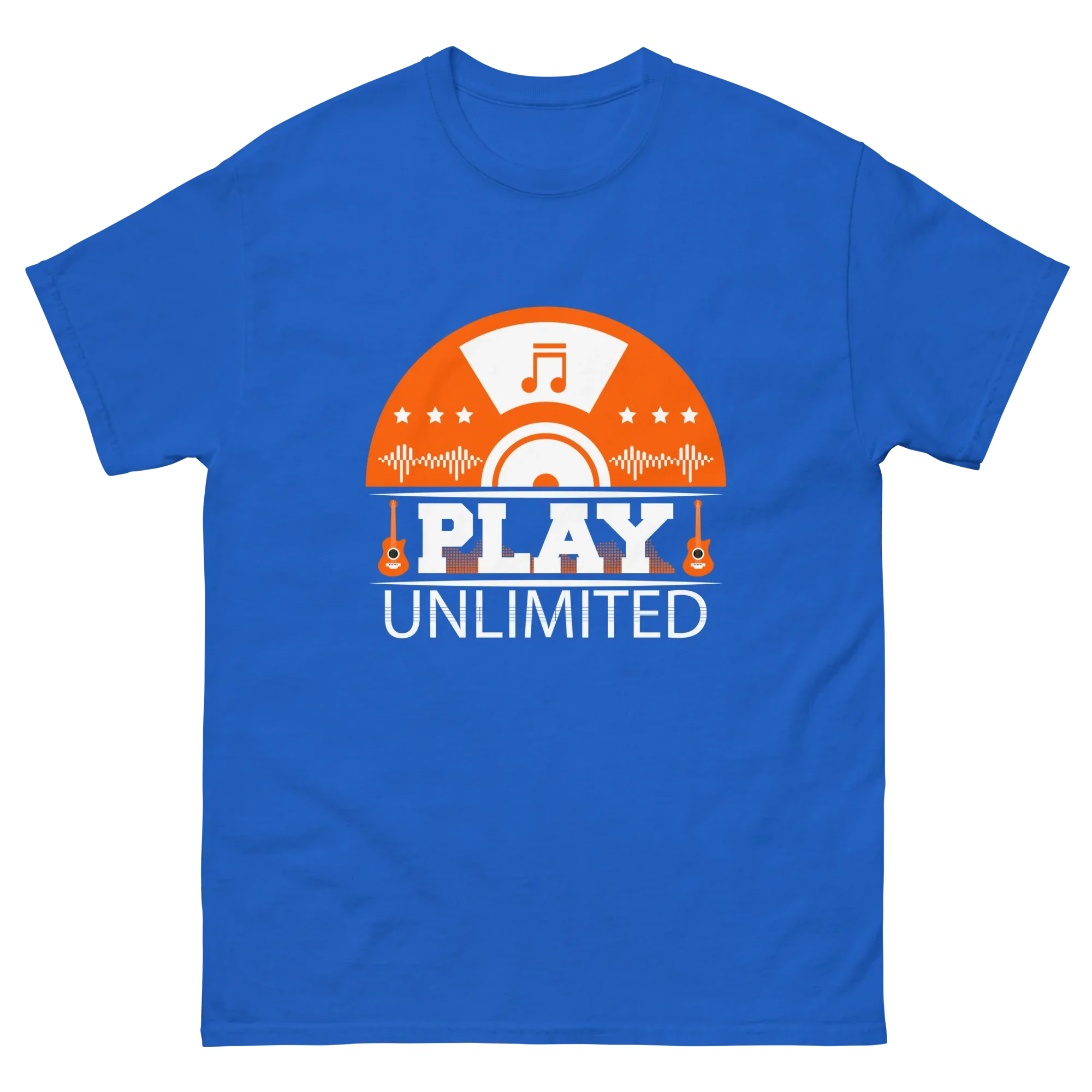 PLAY UNLIMITED unisex t-shirt - - Music t-shirts - Printoo Shop