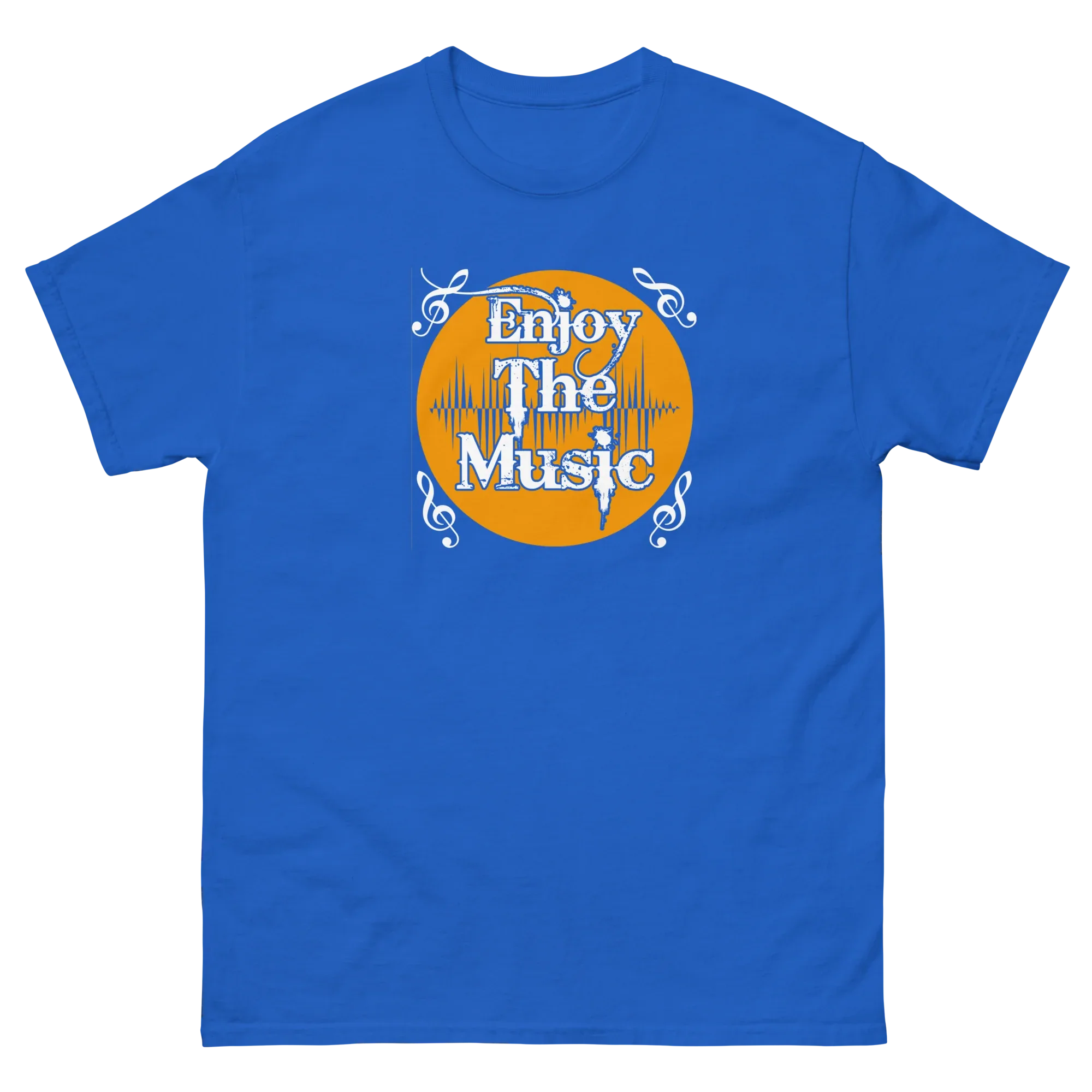 ENJOY THE MUSIC unisex t-shirt - - Music t-shirts - Printoo Shop