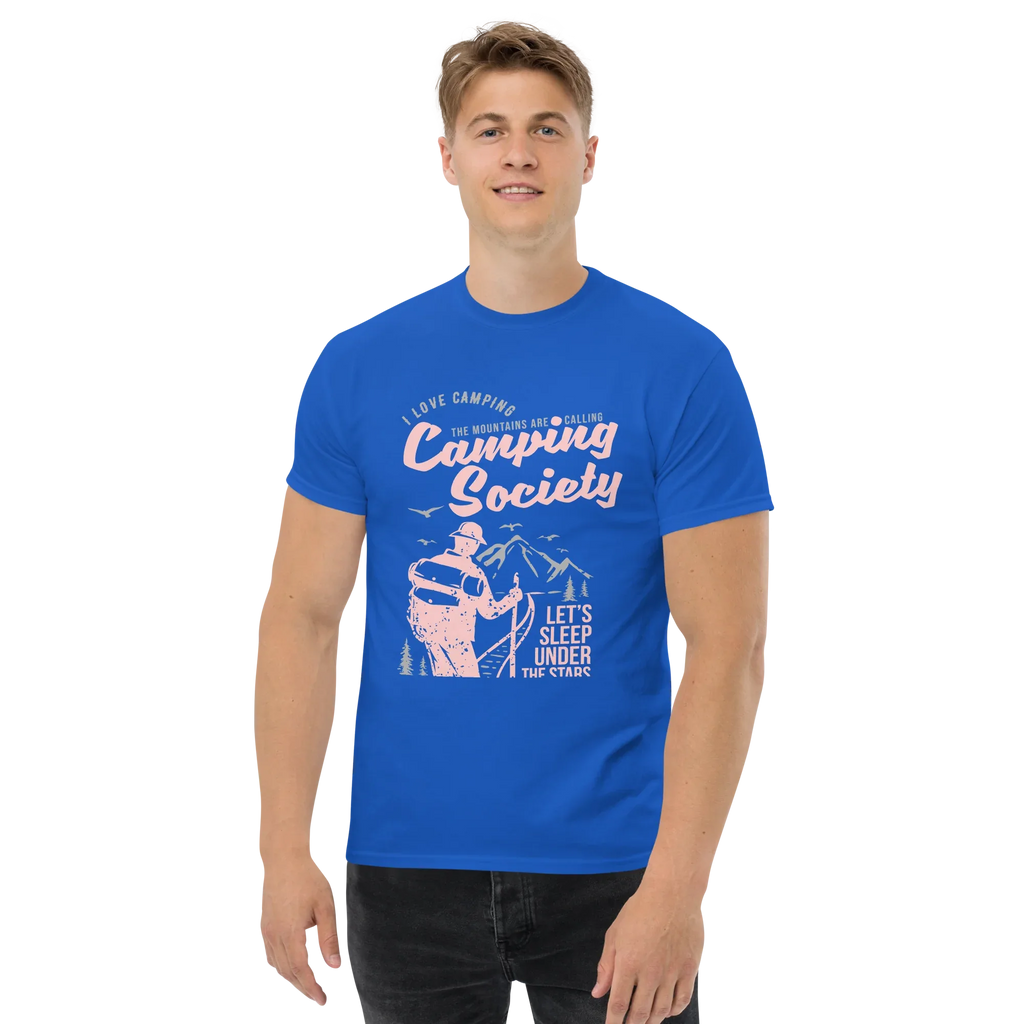 CAMPING SOCIETY unisex t-shirt - - - Printoo Shop