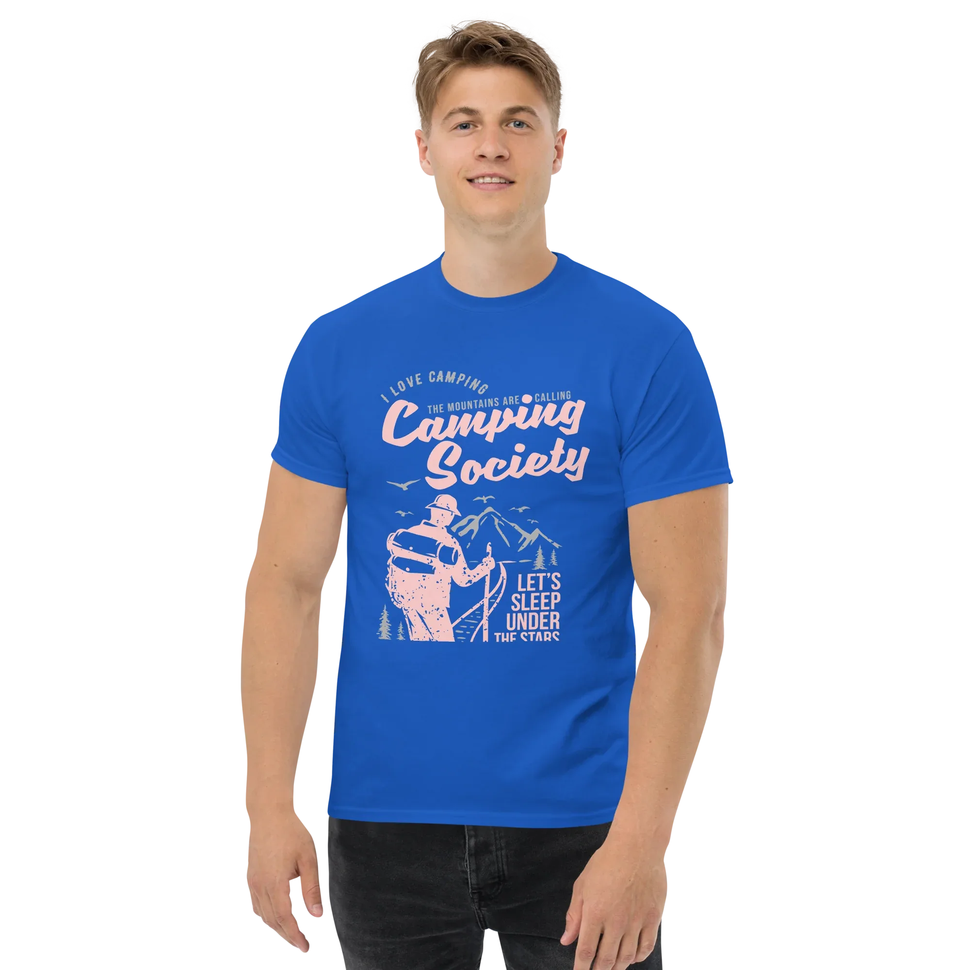 CAMPING SOCIETY unisex t-shirt - - - Printoo Shop