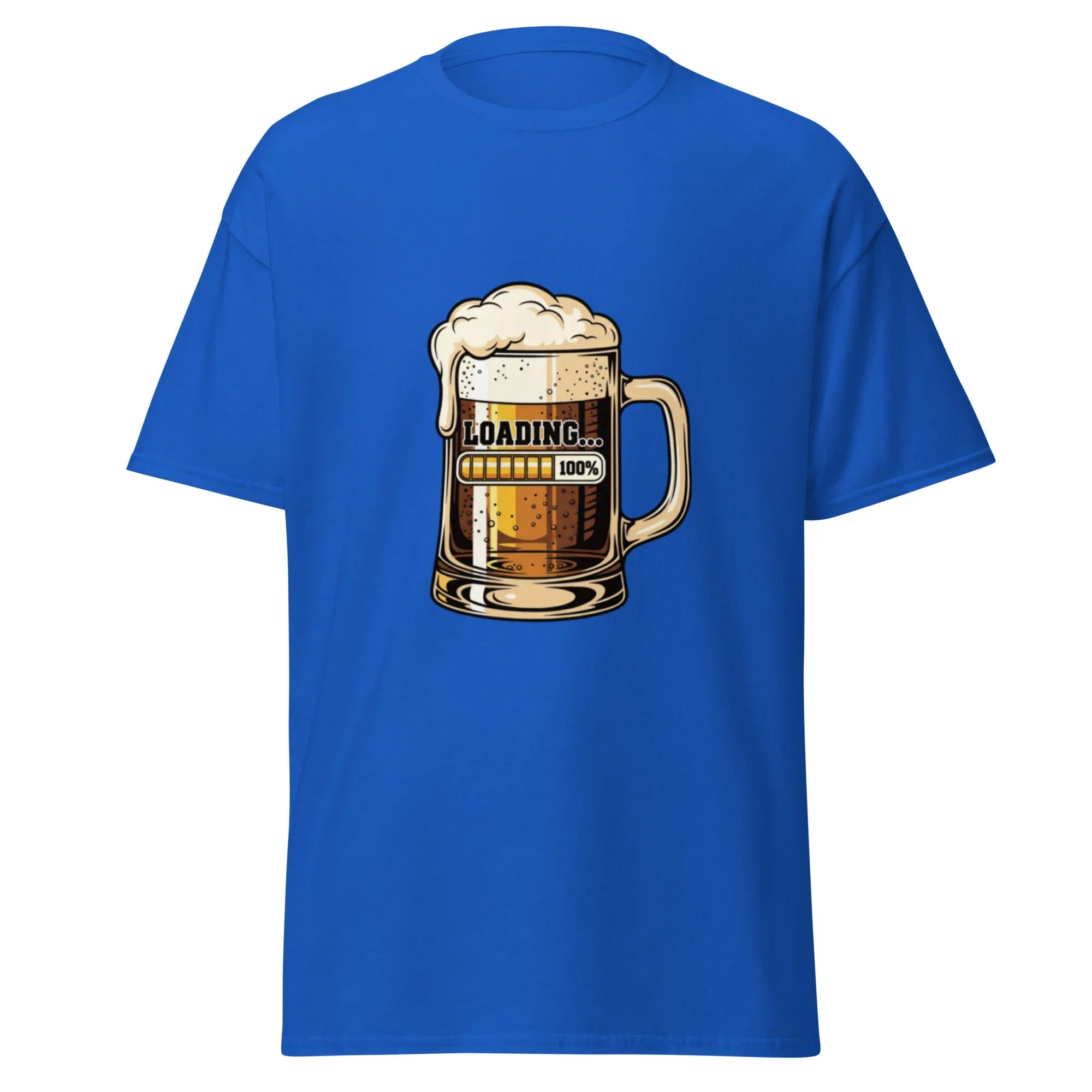 BEER LOADING unisex t-shirt - Printoo Shop - - beer, t-shirt, unisex, Unisex Classic Tee | Gildan 5000