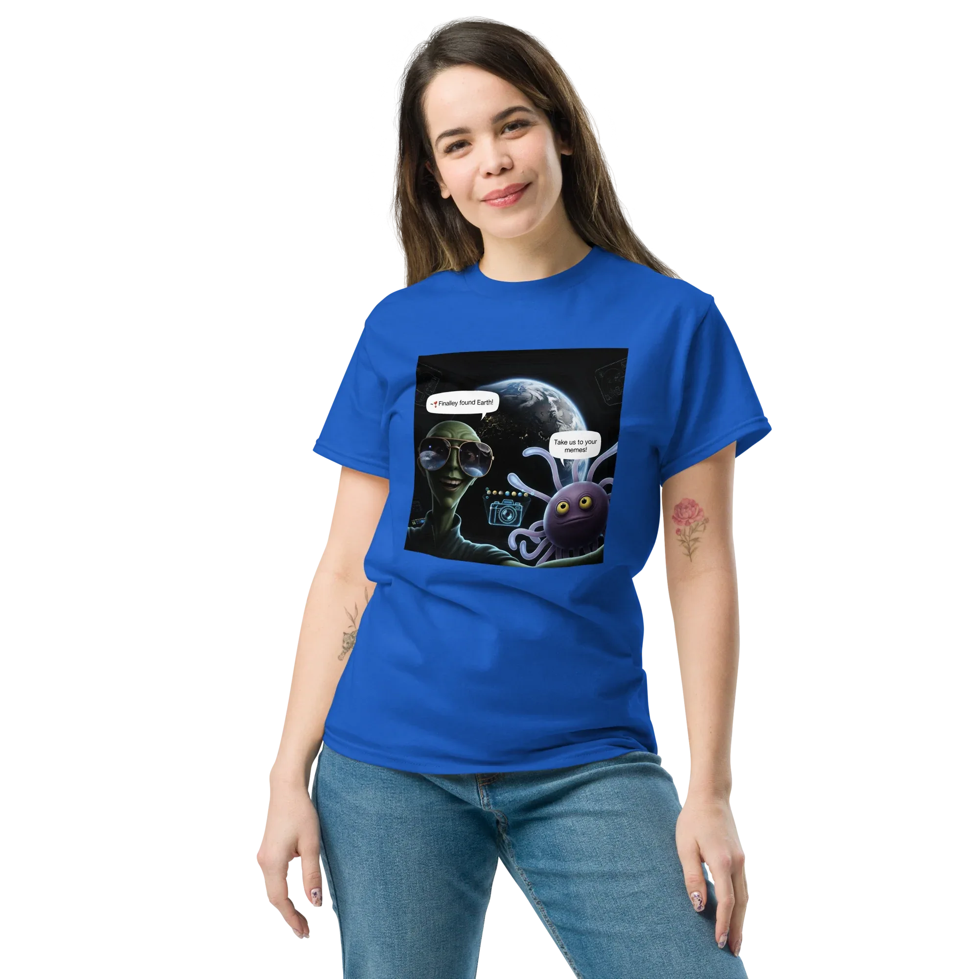 FINALLY FOUND EARTH unisex t-shirt - - - Printoo Shop