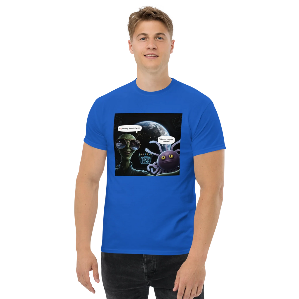 FINALLY FOUND EARTH unisex t-shirt - - - Printoo Shop