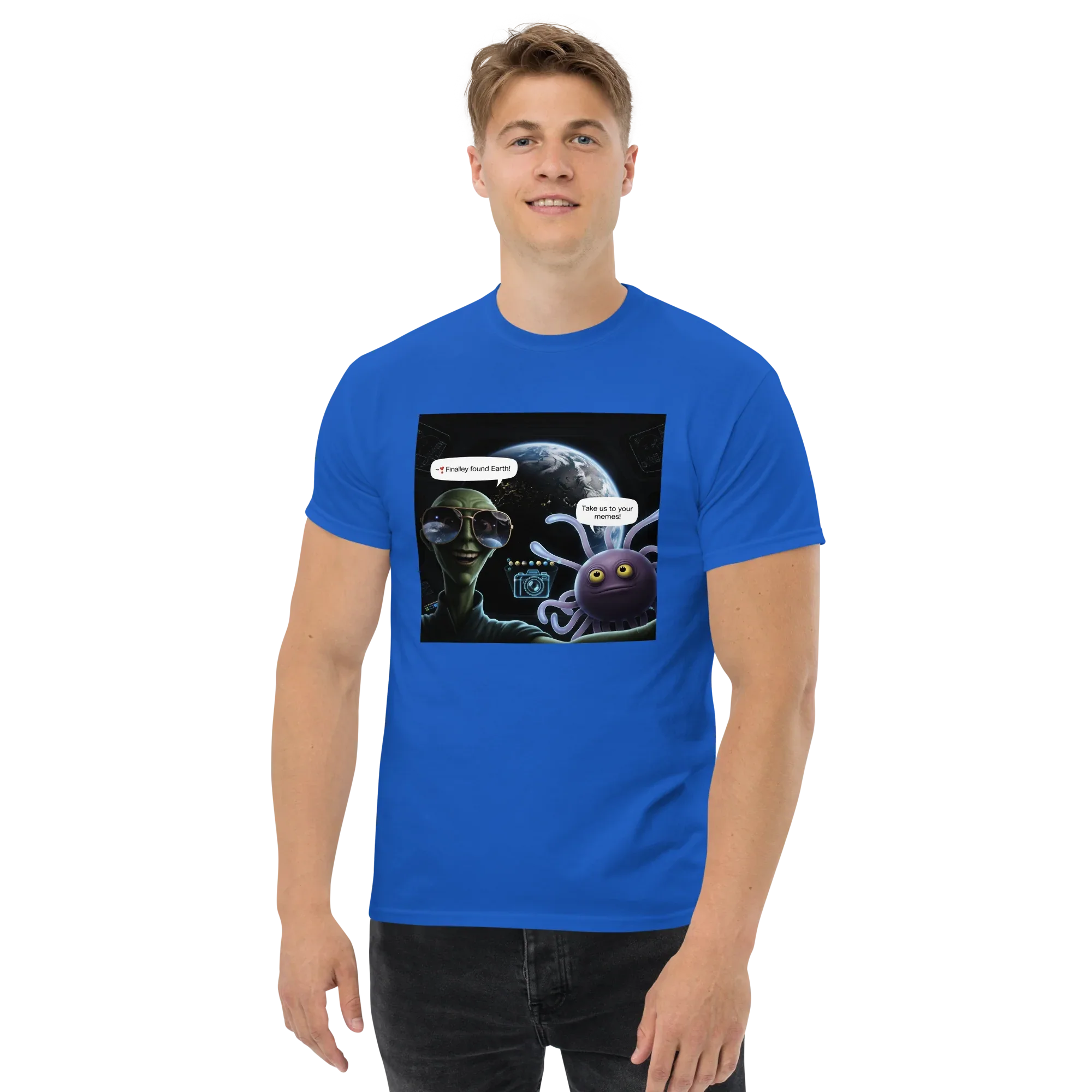 FINALLY FOUND EARTH unisex t-shirt - - - Printoo Shop