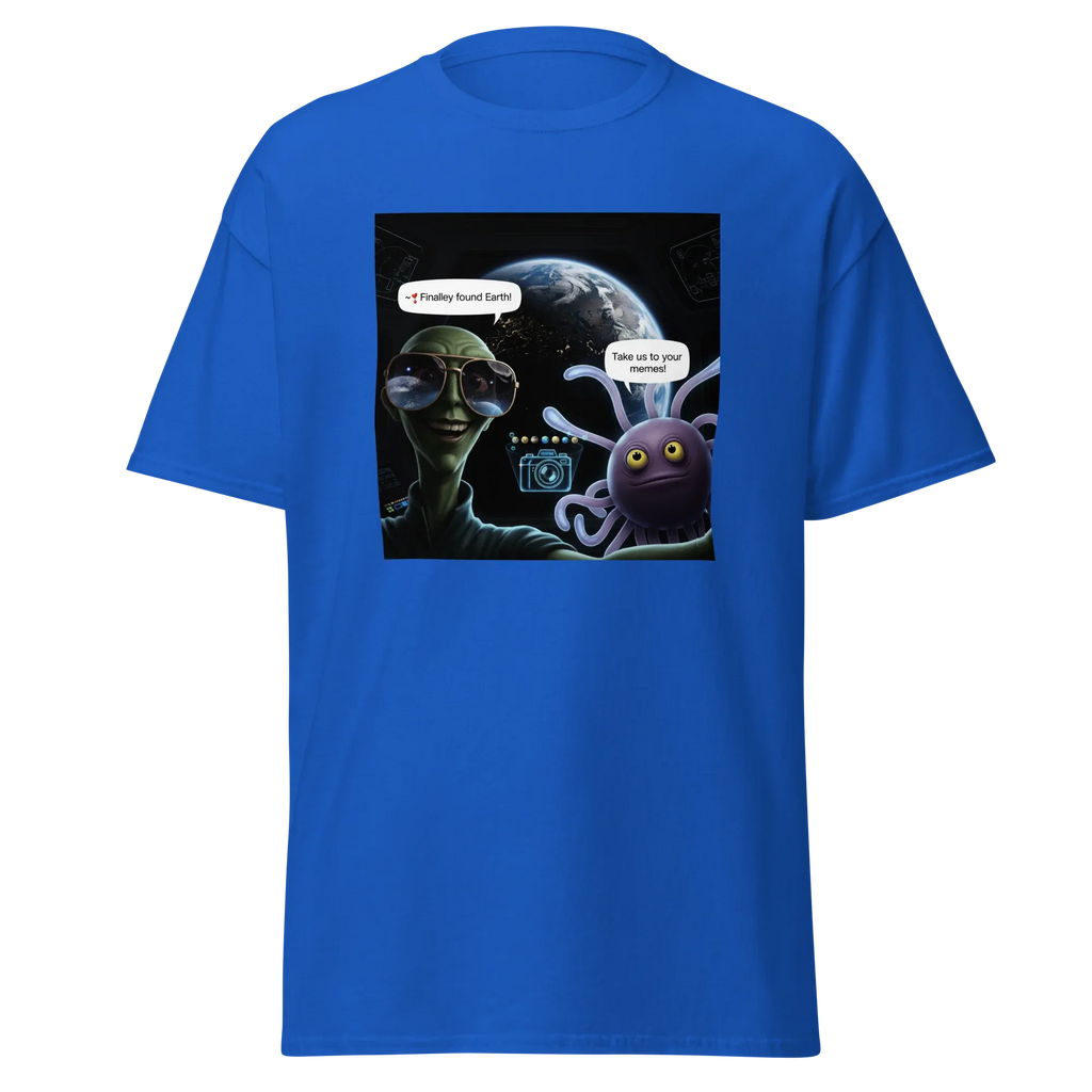 FINALLY FOUND EARTH unisex t-shirt - - - Printoo Shop