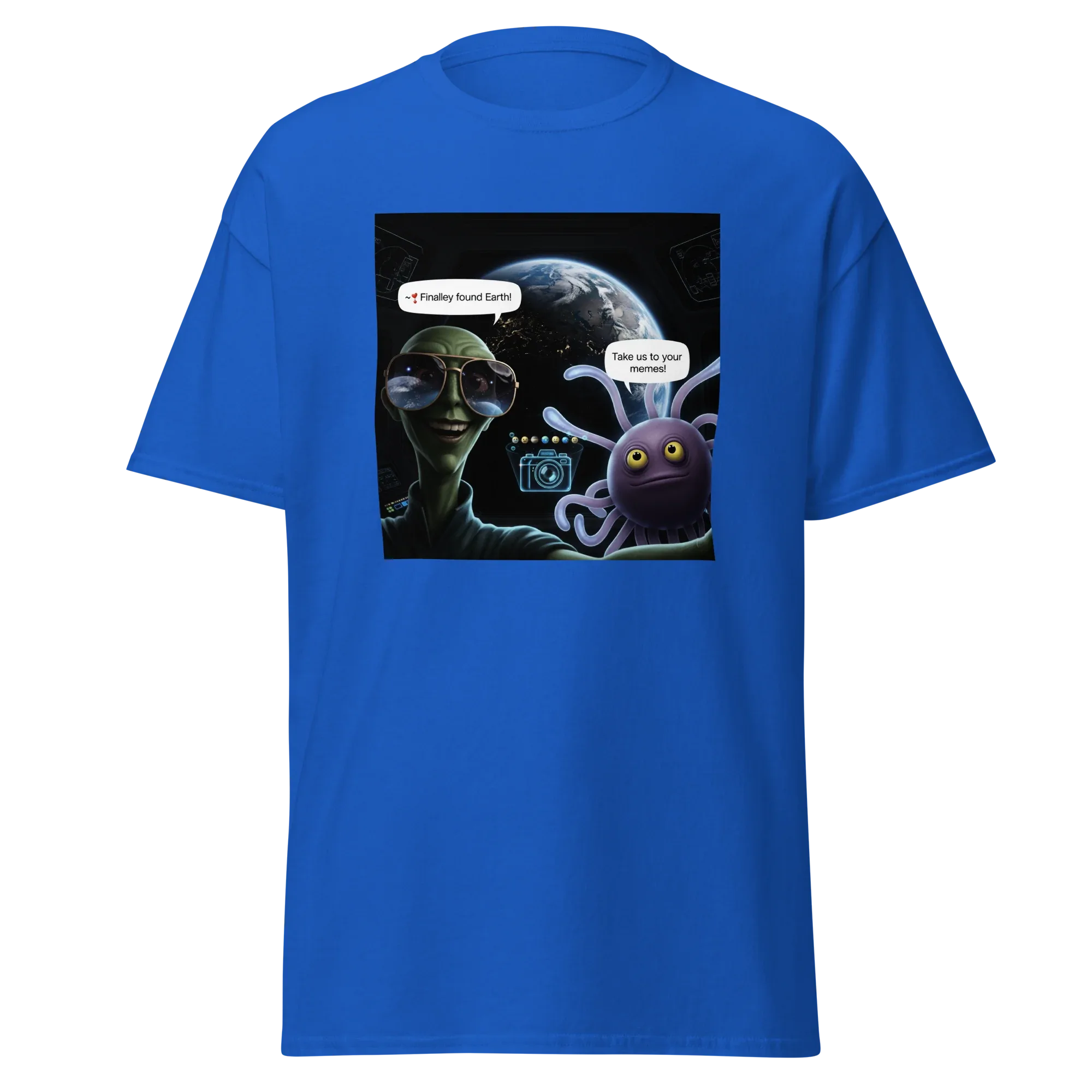 FINALLY FOUND EARTH unisex t-shirt - - - Printoo Shop