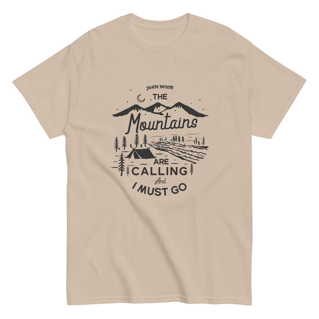 MOUNTAINS unisex t-shirt - - Camping & Outdoor t-shirts - Printoo Shop