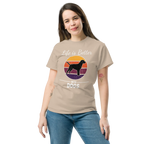 BETTER WITH DOGS unisex t-shirt - - Dogs t-shirt - Printoo Shop