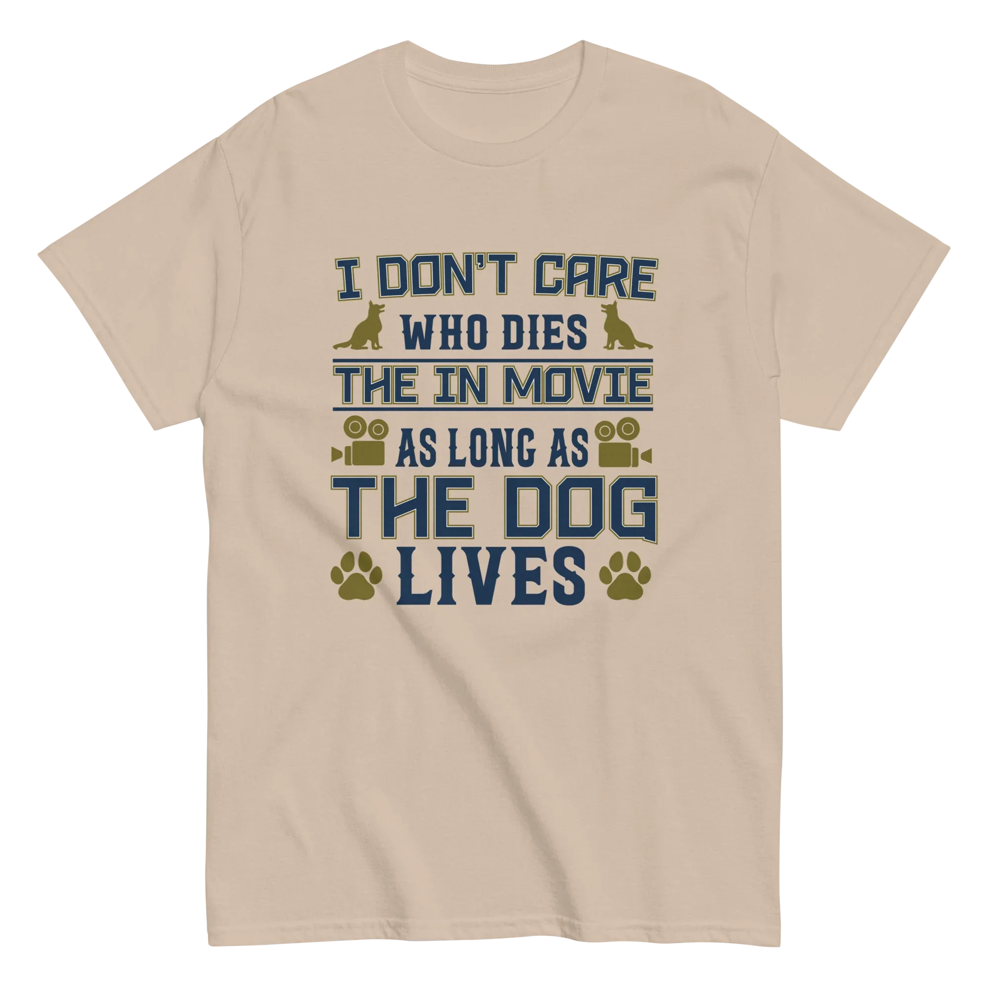 THE DOG LIVES unisex t-shirt - - Dogs t-shirt - Printoo Shop