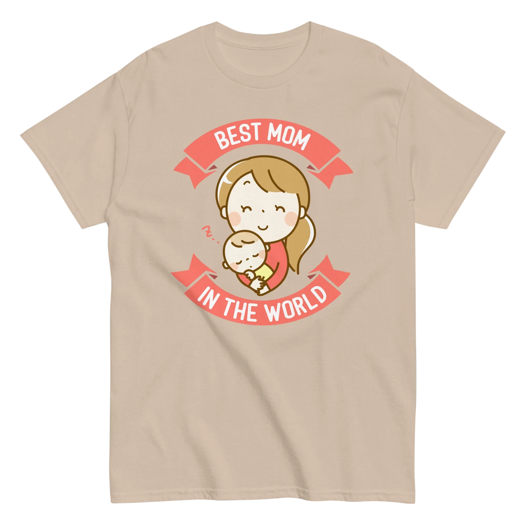 BEST MOM unisex t-shirt - Printoo Shop - - Mom t-shirts, t-shirt, unisex, Unisex Classic Tee | Gildan 5000