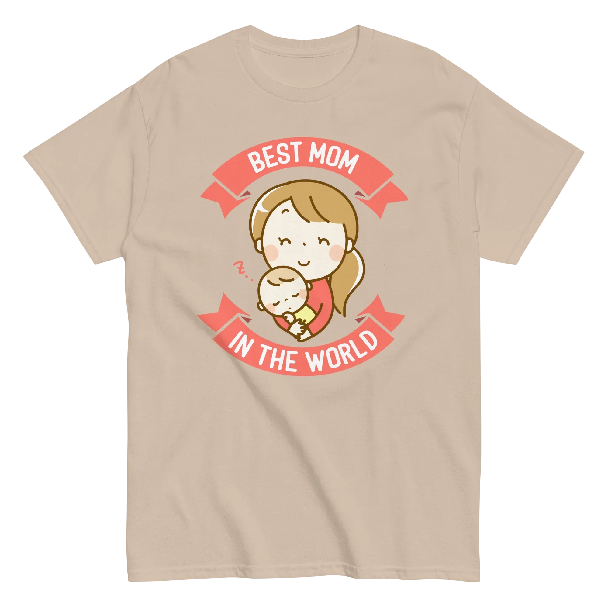 BEST MOM unisex t-shirt - Printoo Shop - - Mom t-shirts, t-shirt, unisex, Unisex Classic Tee | Gildan 5000