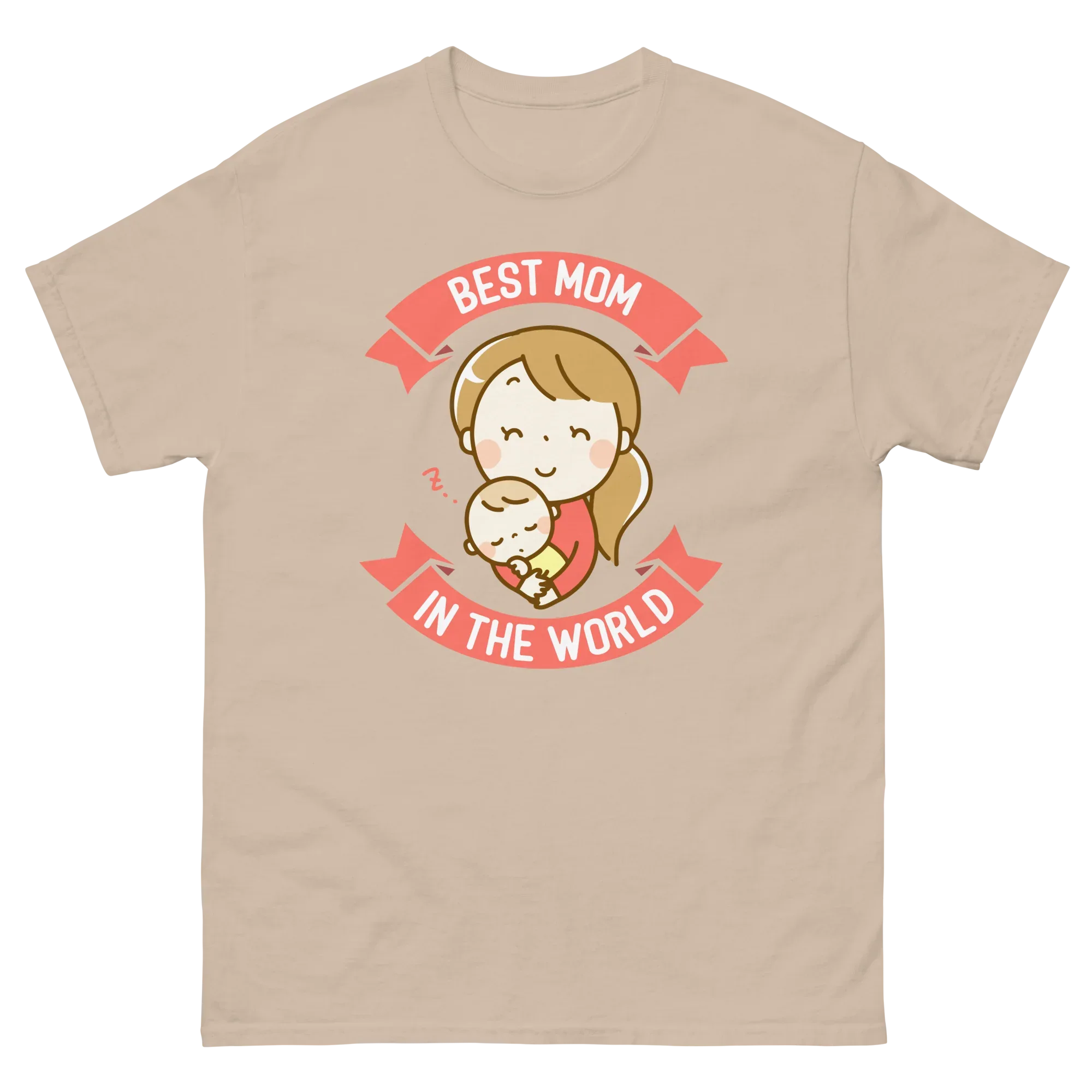 BEST MOM unisex t-shirt - Printoo Shop - - Mom t-shirts, t-shirt, unisex, Unisex Classic Tee | Gildan 5000