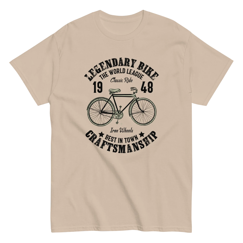 LEGENDARY BIKE unisex t-shirt - - Bicycle t-shirts - Printoo Shop