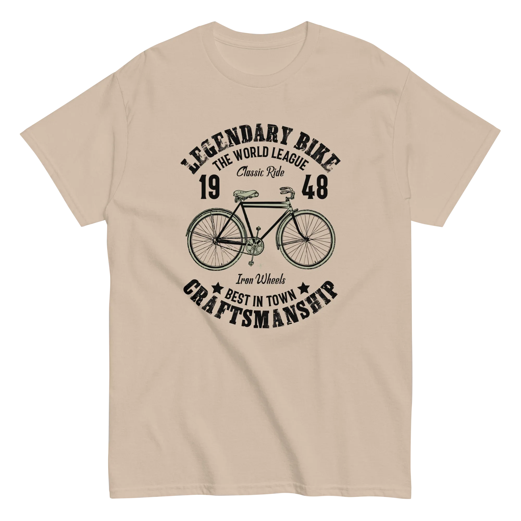 LEGENDARY BIKE unisex t-shirt - - Bicycle t-shirts - Printoo Shop