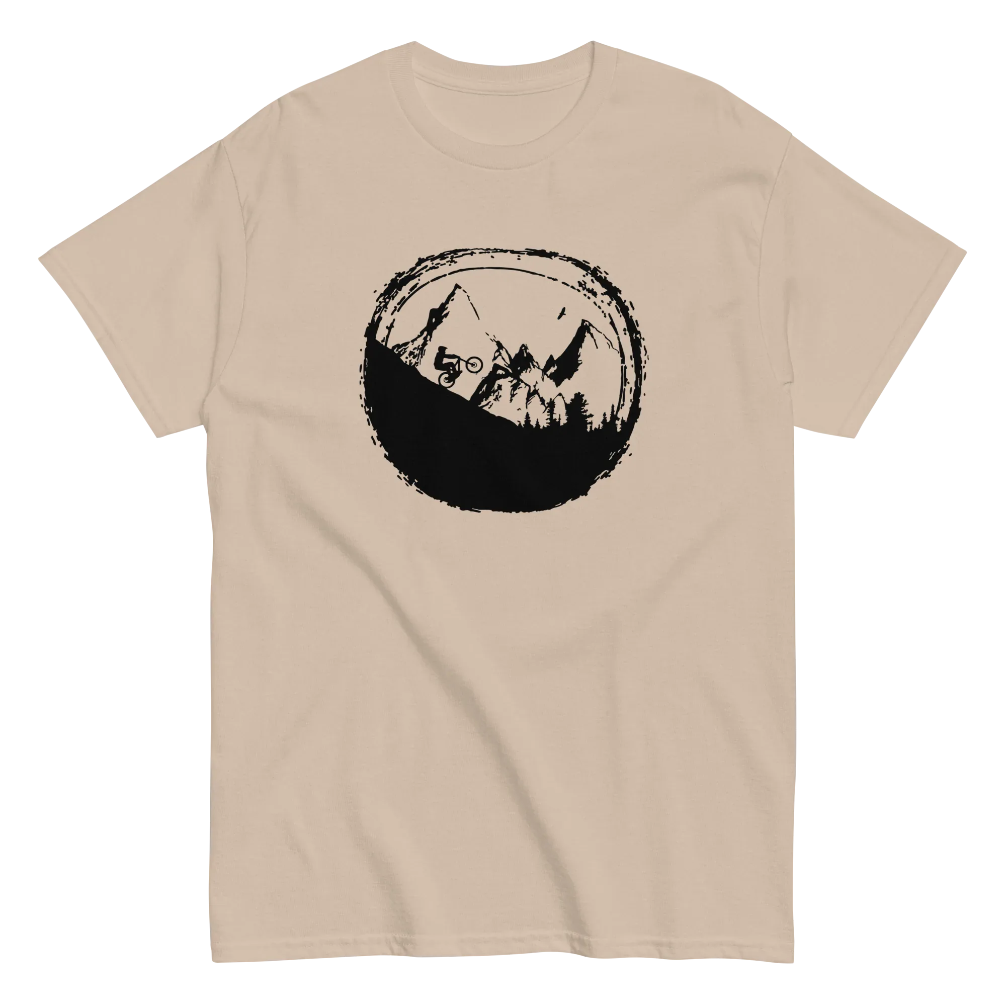 CYCLING CHALLENGE unisex t-shirt - - Bicycle t-shirts - Printoo Shop