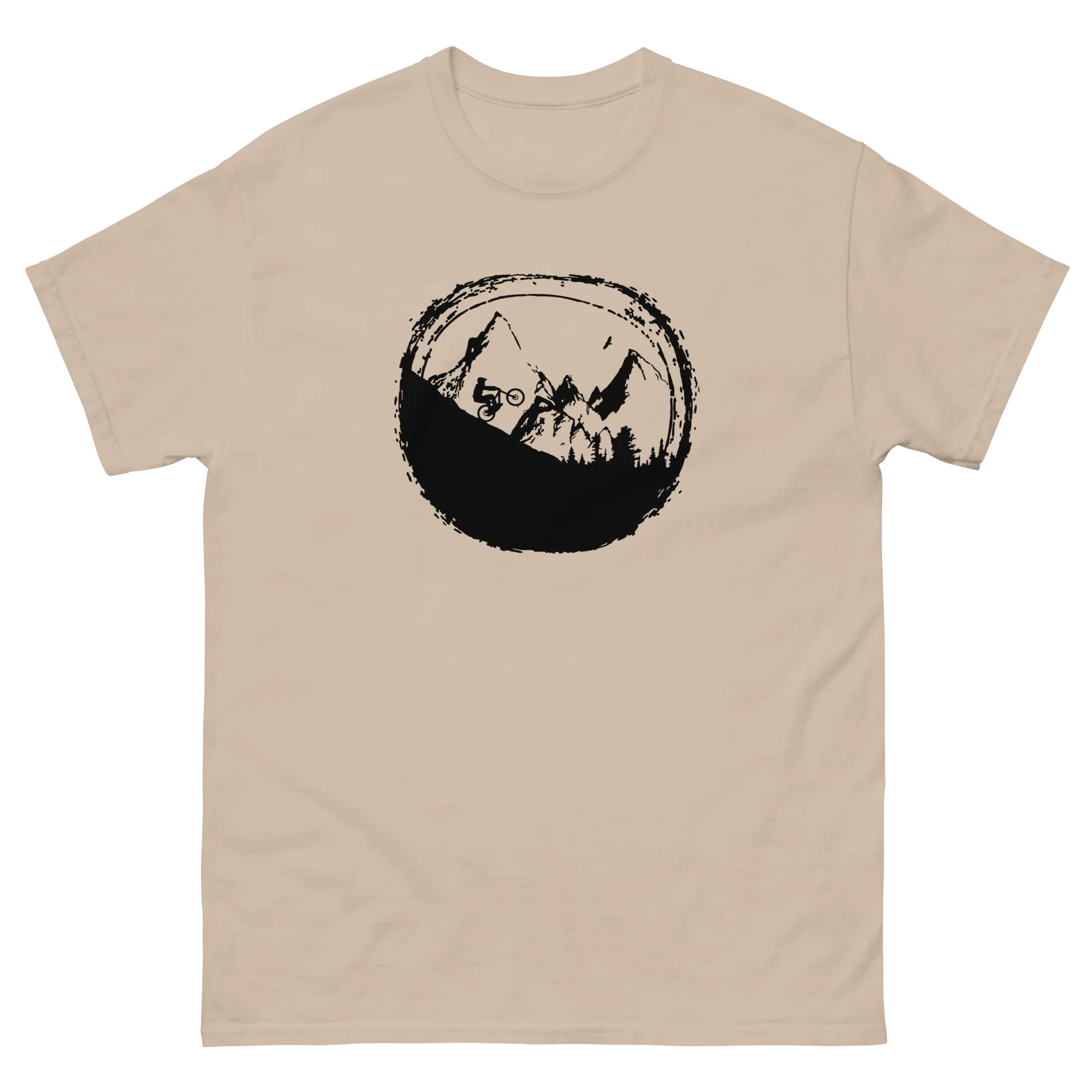 CYCLING CHALLENGE unisex t-shirt - - Bicycle t-shirts - Printoo Shop