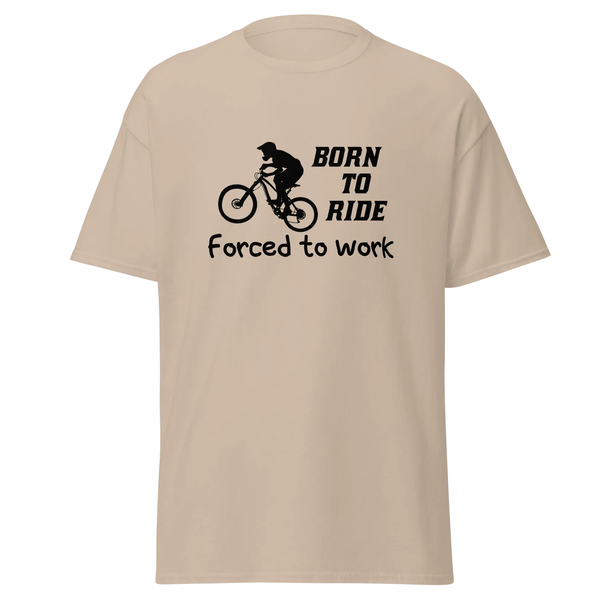 BORN TO RIDE unisex t-shirt - - Bicycle t-shirts - Printoo Shop