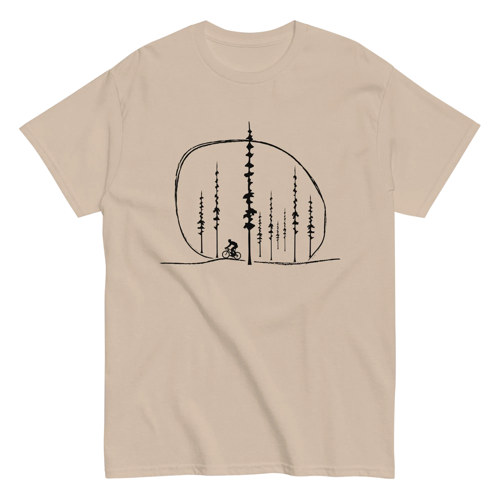 FOREST CYCLING unisex t-shirt - - Bicycle t-shirts - Printoo Shop