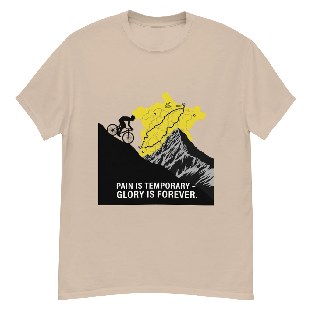 PAIN IS TEMPORARY unisex t-shirt - - - Printoo Shop