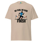 FINISH LINE VICTORY men’s t-shirt - Dark Heather / S - Printoo Shop - 6489722_15843