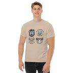 WILDERNESS HUNTRESS ADVENTURE men’s t-shirt - Charcoal / S - Printoo Shop - 2106663_15831