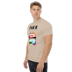 RETRO VIBE TAPE ART men’s t-shirt - Dark Heather / S - Printoo Shop - 3593913_15843