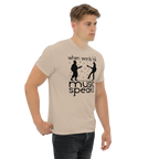 WHEN WORDS FAIL MUSIC SPEAKS unisex t-shirt - - Printoo Shop -