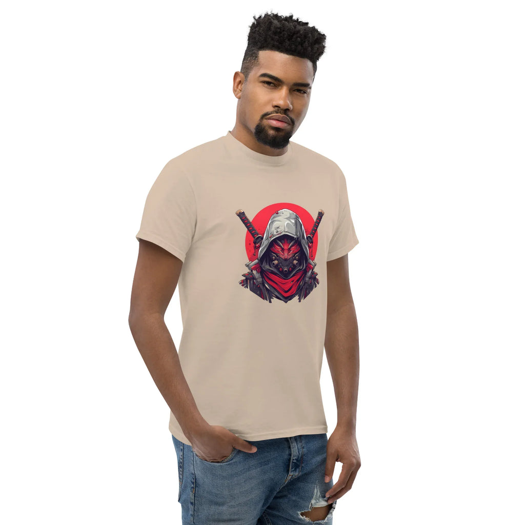 CYBER SHOGUN men’s t-shirt - Black / S - Printoo Shop - 2771627_11546