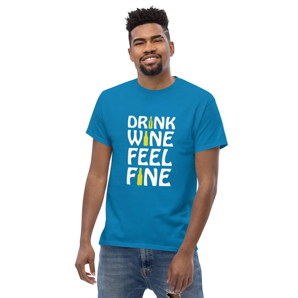 MORE THAN WINE LOVE Unisex-T-Shirt - Weinrot / S - Printoo Shop - 9677249_12634