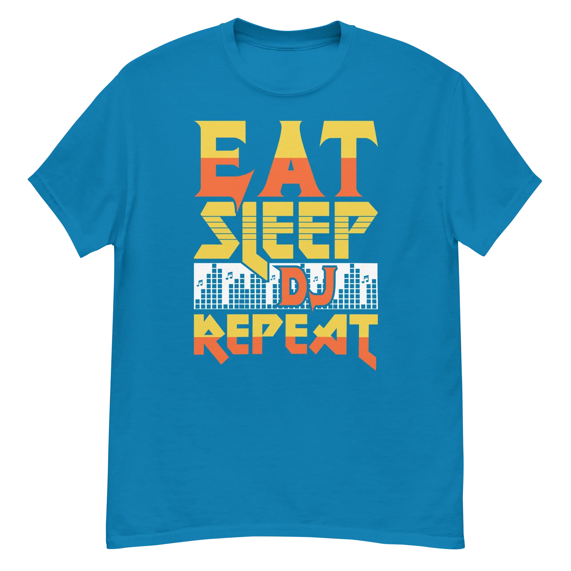 EAT SLEEP DJ REPEAT unisex t-shirt - - Music t-shirts - Printoo Shop