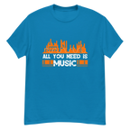 ALL YOU NEED IS MUSIC unisex t-shirt - - Music t-shirts - Printoo Shop