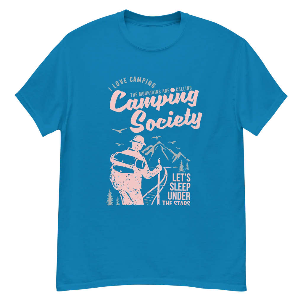 CAMPING SOCIETY unisex t-shirt - - - Printoo Shop