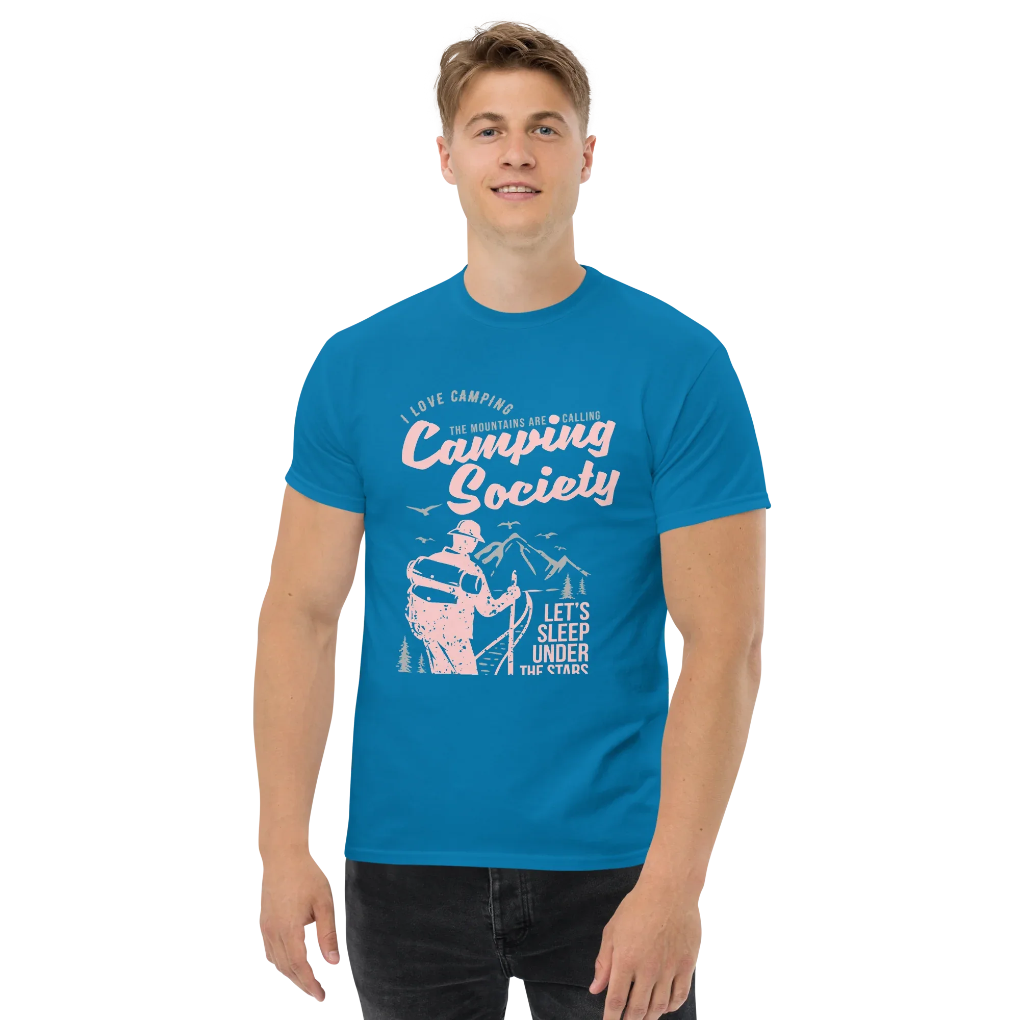 CAMPING SOCIETY unisex t-shirt - - - Printoo Shop