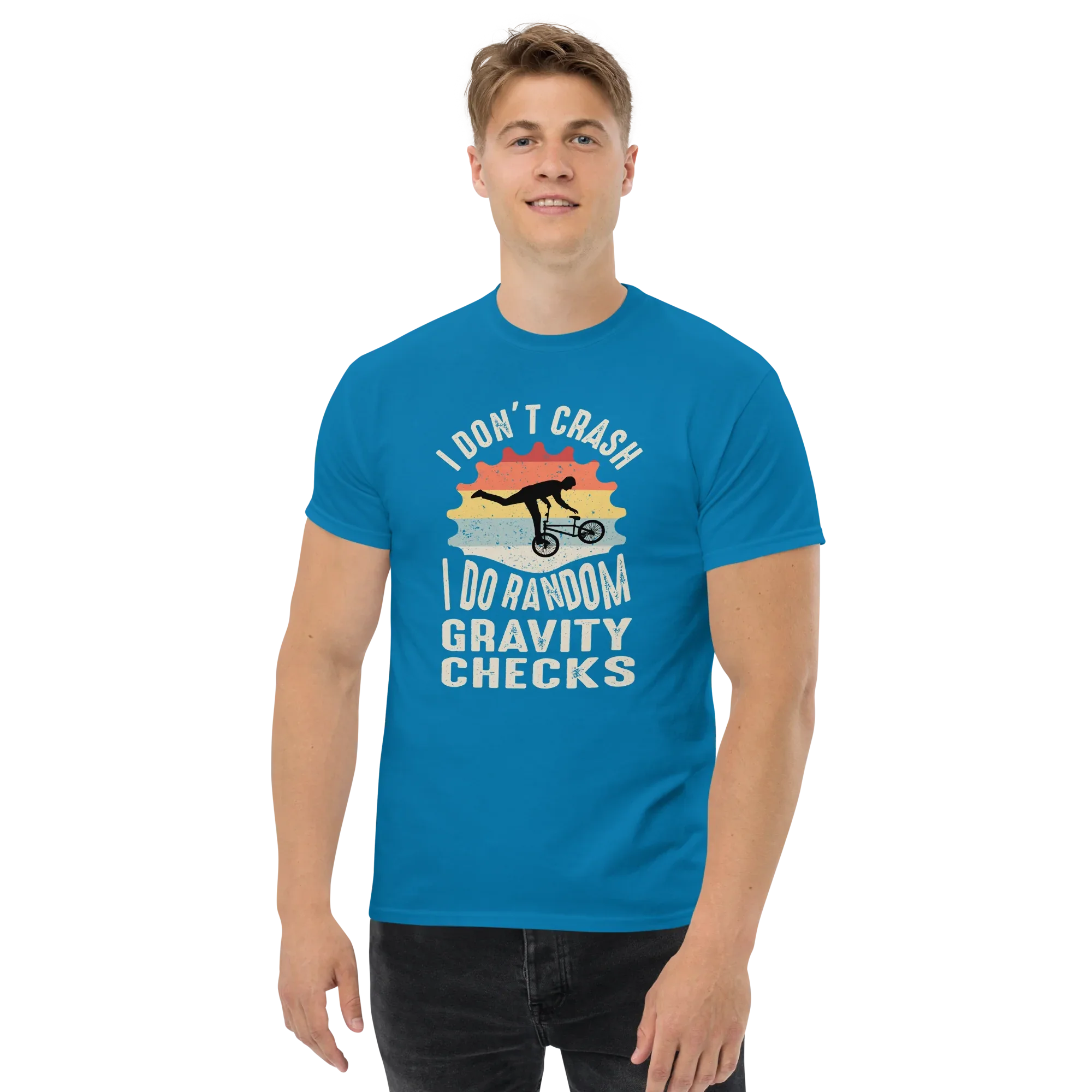 GRAVITY CHECK unisex t-shirt - - - Printoo Shop