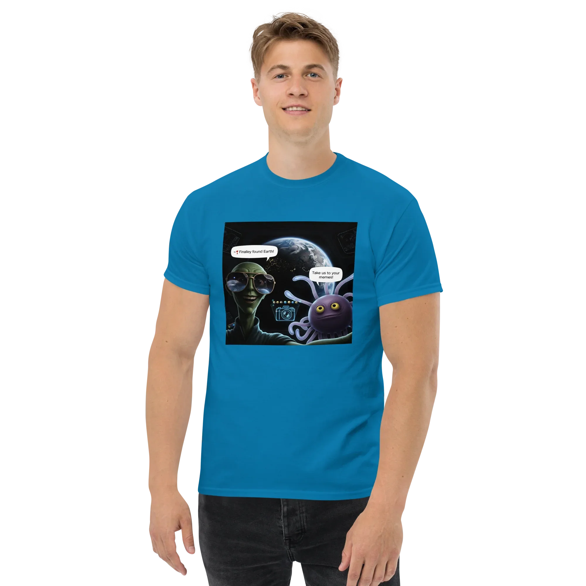 FINALLY FOUND EARTH unisex t-shirt - - - Printoo Shop
